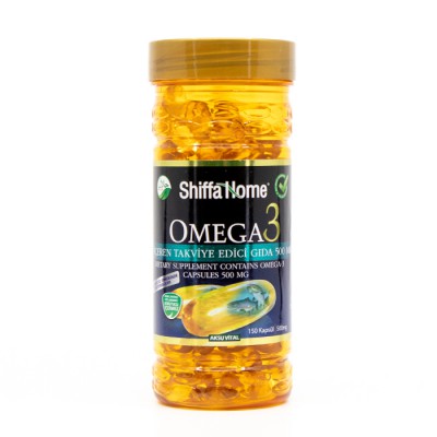 Shiffa Home Bitkisel Omega-3 500 mg Kapsül