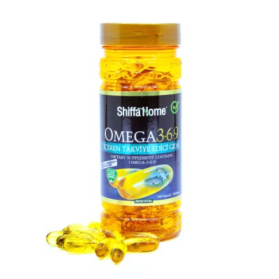 Shiffa Home Bitkisel Omega-3-6-9 Softjel Kapsül